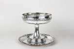 SILVERED, ART NOUVEAU, CENTERPIECE, BOWL, WMF, AUSTRIA, 1915