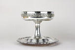 SILVERED, ART NOUVEAU, CENTERPIECE, BOWL, WMF, AUSTRIA, 1915