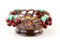MID CENTURY, CERAMIC BOWL, CHERRIES, ST PETER, AUSTRIA, 1960