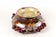 MID CENTURY, CERAMIC BOWL, CHERRIES, ST PETER, AUSTRIA, 1960