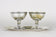 ART NOUVEAU, SILVERED BRASS GOBLETS, TRAY, 20TH CENTURY, 1910, AUSTRIA