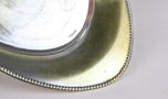 ART NOUVEAU, SILVERED BRASS GOBLETS, TRAY, 20TH CENTURY, 1910, AUSTRIA