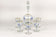 20TH CENTURY, AUSTRIA, GLASS DECANTER SET, ENAMEL PAINTINGS, 1980S