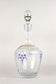 20TH CENTURY, AUSTRIA, GLASS DECANTER SET, ENAMEL PAINTINGS, 1980S