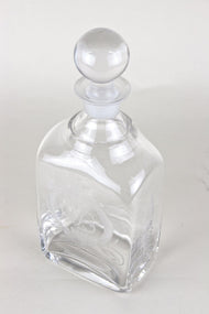 20TH CENTURY, AUSTRIA, ART NOUVEAU, LIQUOR GLASS, HANDCRAFTED DECANTER
