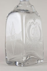 20TH CENTURY, AUSTRIA, ART NOUVEAU, LIQUOR GLASS, HANDCRAFTED DECANTER