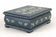 20TH CENTURY, ART DECO, PRUSSIAN BLUE, JEWELRY BOX, AUSTRIA, HANDPAINTED