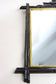 19TH CENTURY, GERMANY, BLACK FOREST, RUSTIC MIRROR, HANDCARVED, BASSWOOD, CIRCA 1870