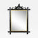 RUSTIC,BLACK,FOREST,WALL,MIRROR,19TH,CENTURY