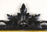 19TH CENTURY, GERMANY, BLACK FOREST WALL MIRRORS, RUSTIC, GILT BARS