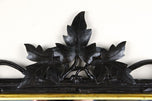 19TH CENTURY, GERMANY, BLACK FOREST WALL MIRRORS, RUSTIC, GILT BARS