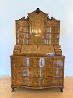 18TH CENTURY, AUSTRIAN, BAROQUE, NUTWOOD, SECRETAIRE
