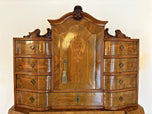 18TH CENTURY, AUSTRIAN, BAROQUE, NUTWOOD, SECRETAIRE