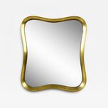20TH CENTURY, AUSTRIA, MODERNIST, GILT, WALL MIRROR