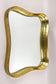20TH CENTURY, AUSTRIA, MODERNIST, GILT, WALL MIRROR