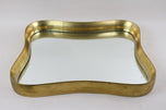 20TH CENTURY, AUSTRIA, MODERNIST, GILT, WALL MIRROR
