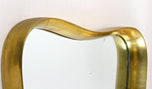20TH CENTURY, AUSTRIA, MODERNIST, GILT, WALL MIRROR