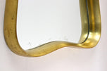 20TH CENTURY, AUSTRIA, MODERNIST, GILT, WALL MIRROR