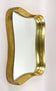 20TH CENTURY, AUSTRIA, MODERNIST, GILT, WALL MIRROR