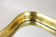 20TH CENTURY, AUSTRIA, MODERNIST, GILT, WALL MIRROR