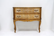 18TH CENTURY STYLE VENETIAN SERPENTINE COMMODE, CHEST OF DRAWERS, ITALY, 1940