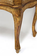 18TH CENTURY STYLE VENETIAN SERPENTINE COMMODE, CHEST OF DRAWERS, ITALY, 1940