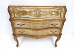 18TH CENTURY STYLE VENETIAN SERPENTINE COMMODE, CHEST OF DRAWERS, ITALY, 1940