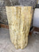 ORGANIC MODERN, PETRIFIED WOOD, PEDESTAL SINK, INDONESIA