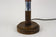ART DECO, AUSTRIA, TABLE LAMP, GLASS LAMPSHADE, 20TH CENTURY