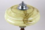 ART DECO, AUSTRIA, TABLE LAMP, GLASS LAMPSHADE, 20TH CENTURY