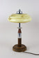 ART DECO, AUSTRIA, TABLE LAMP, GLASS LAMPSHADE, 20TH CENTURY