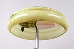 ART DECO, AUSTRIA, TABLE LAMP, GLASS LAMPSHADE, 20TH CENTURY