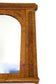 19TH CENTURY, BOHEMIA, BIEDERMEIER, WALL MIRROR, ASH, BURR WALNUT