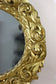 19TH CENTURY, AUSTRIA, FLORRENTINE OVAL GILT WALL MIRROR, 1810
