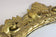 19TH CENTURY, AUSTRIA, FLORRENTINE OVAL GILT WALL MIRROR, 1810