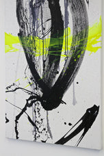 THREE-PART PAINTING, EVE & THE SNAKE, ACRYL ON CANVAS, AUSTRIA, 2024