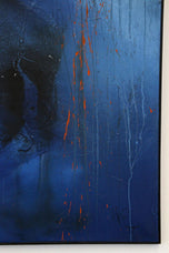 ABSTRACT PAINTING, THE SHADOW, ACRYLIC, CANVAS, AUSTRIA, 2011
