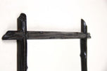 19TH CENTURY, AUSTRIA, RUSTIC WALL MIRROR, BLACK FOREST, CIRCA 1880