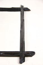 19TH CENTURY, AUSTRIA, RUSTIC WALL MIRROR, BLACK FOREST, CIRCA 1880