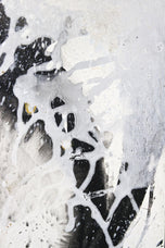 ABSTRACT PAINTING, SNOWBALL EFFECT, ACRYLIC ON CANVAS, SIGNED, 2011