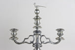 19TH CENTURY, AUSTRIA, SOLID SILVER, CANDELABRAS, PAIR