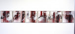 ABSTRACT, ACRYLIC ON CANVAS, 6-PART, DER TOD REDET, 2013