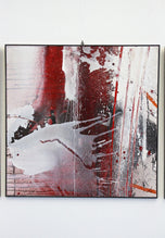 ABSTRACT, ACRYLIC ON CANVAS, 6-PART, DER TOD REDET, 2013