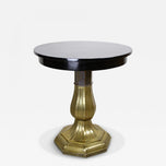 20TH CENTURY, AUSTRIA, ART NOUVEAU, COFFEE TABLE, BRASS BASE
