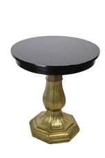 20TH CENTURY, AUSTRIA, ART NOUVEAU, COFFEE TABLE, BRASS BASE