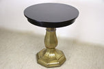 20TH CENTURY, AUSTRIA, ART NOUVEAU, COFFEE TABLE, BRASS BASE