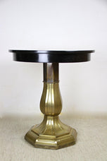 20TH CENTURY, AUSTRIA, ART NOUVEAU, COFFEE TABLE, BRASS BASE