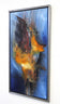 ABSTRACT PAINTING, SEA WAR, ACRYLIC ON CANVAS, MS, STEEL FRAME, 2021