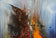 ABSTRACT PAINTING, SEA WAR, ACRYLIC ON CANVAS, MS, STEEL FRAME, 2021