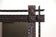 19TH CENTURY, AUSTRIA, RUSTIC TRAMP ART MIRROR, HAND CARVED